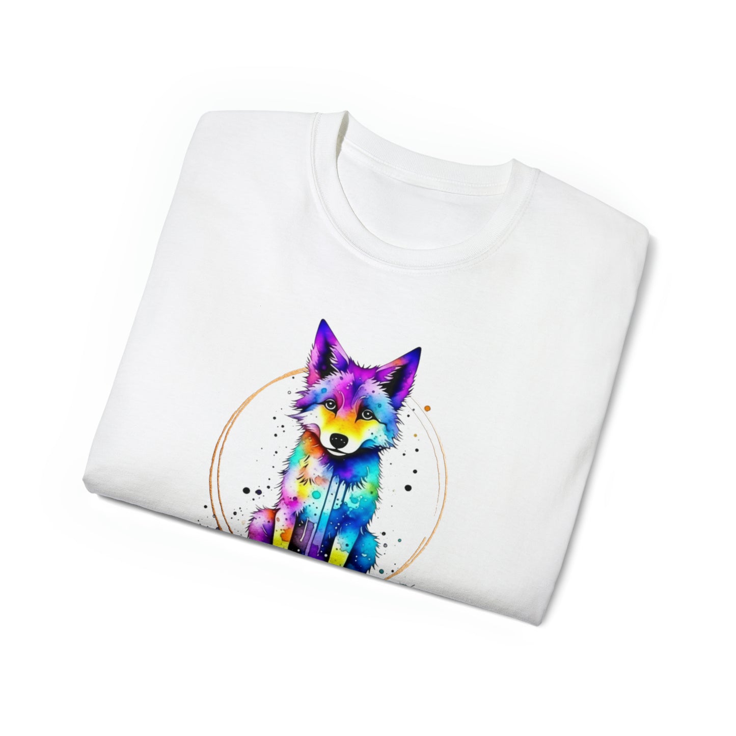 Vibrant Wolf Unisex Ultra Cotton Tee