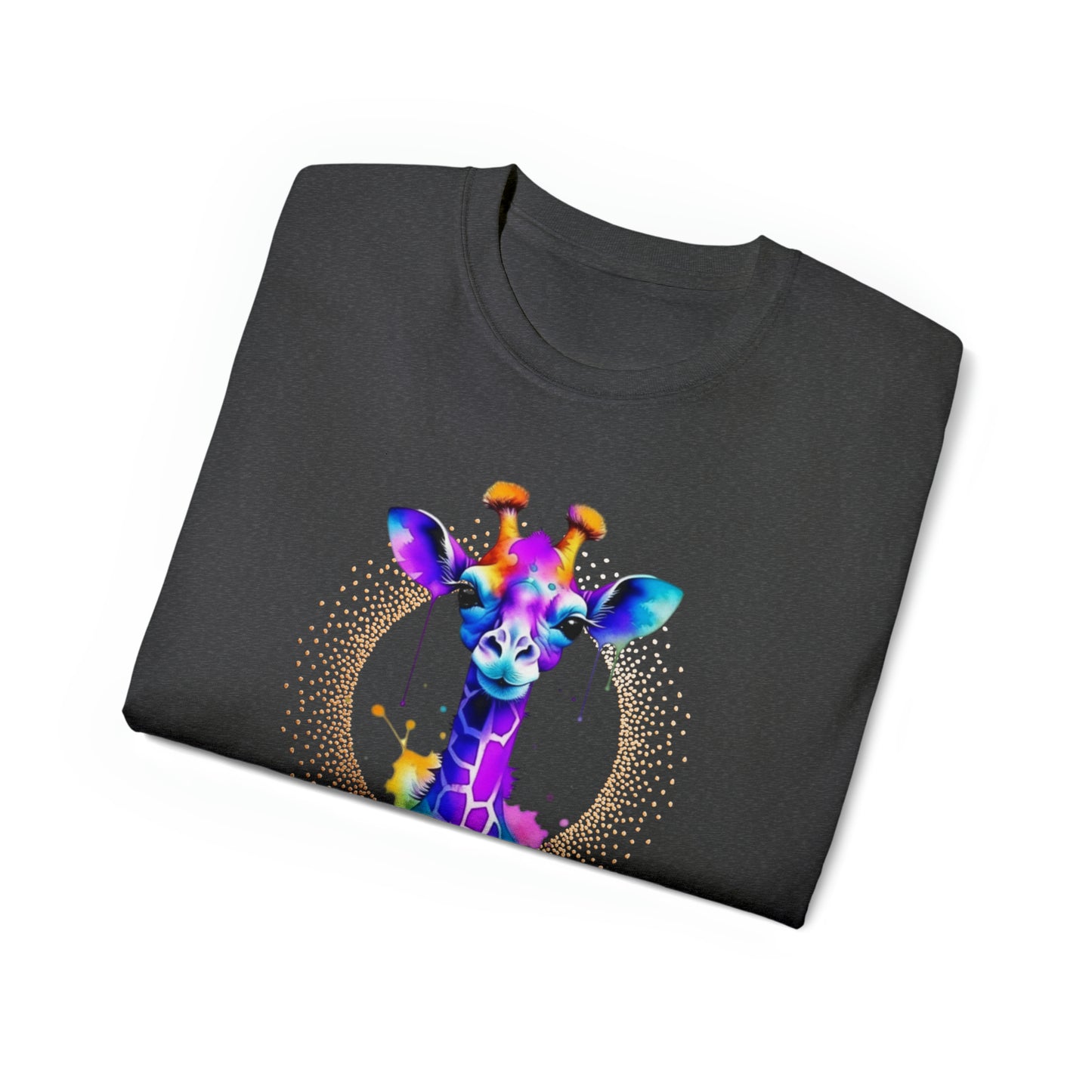 Vibrant Giraffe Unisex Ultra Cotton Tee