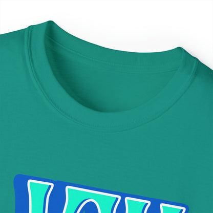 JOY (blue teal yellow)  Unisex Ultra Cotton Tee