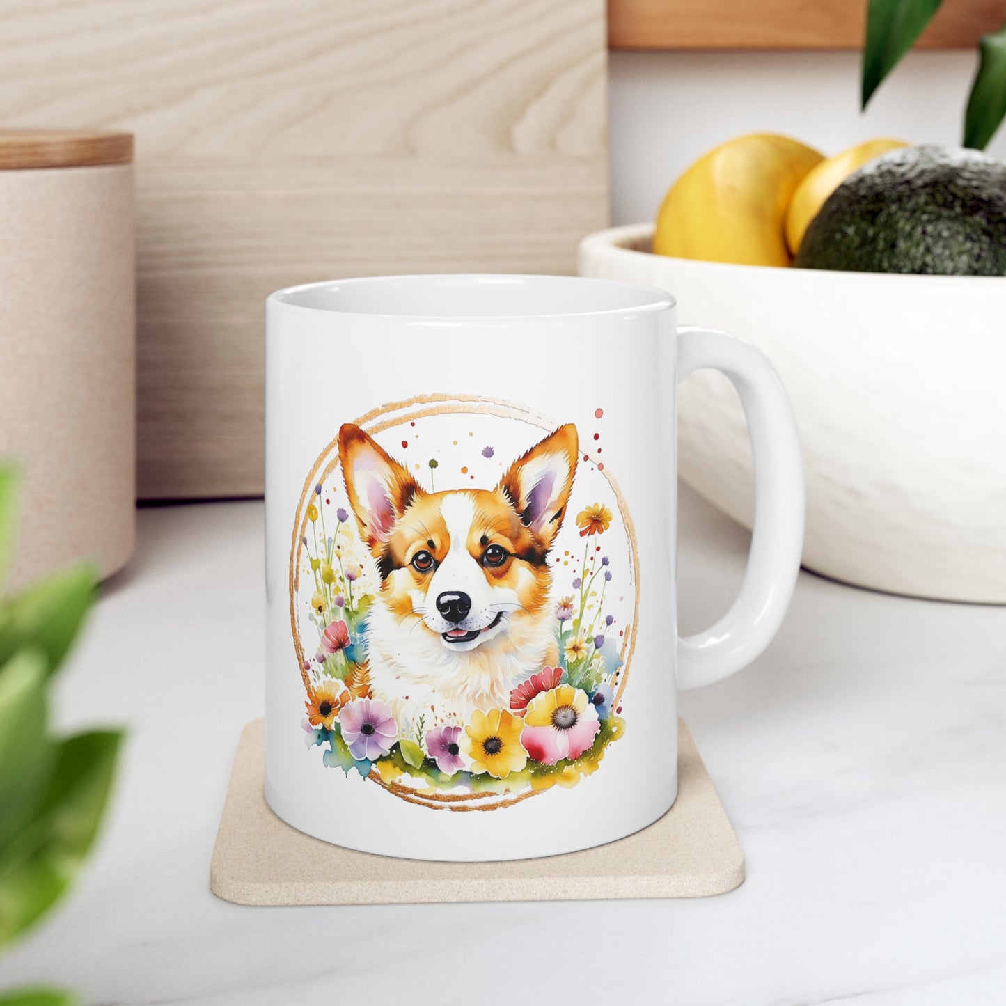 Corgi Ceramic Mug 11oz