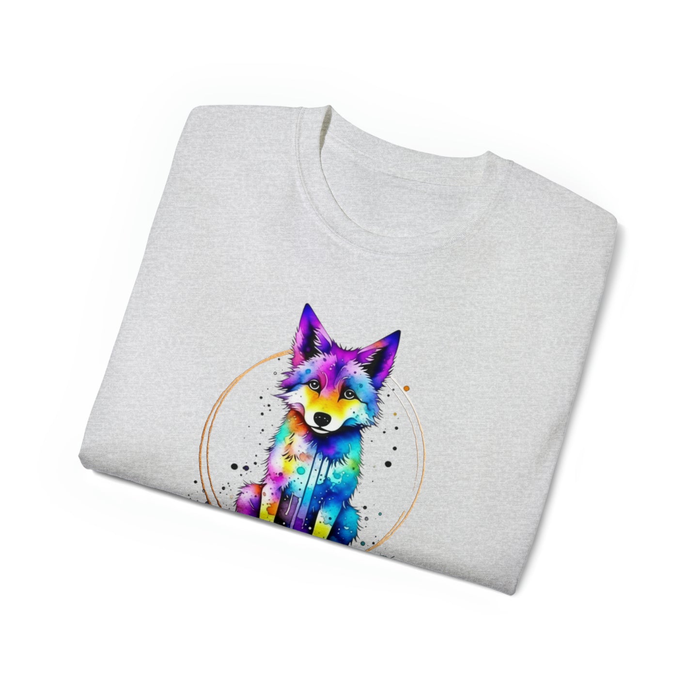 Vibrant Wolf Unisex Ultra Cotton Tee