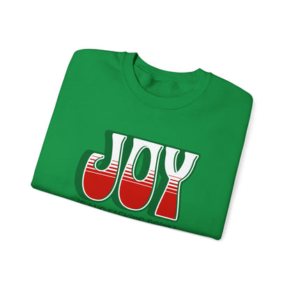 Joy (green holiday) Unisex Sweatshirt