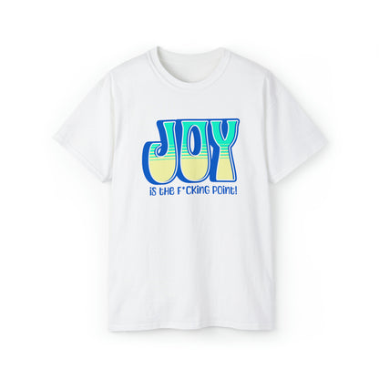 JOY (blue teal yellow)  Unisex Ultra Cotton Tee