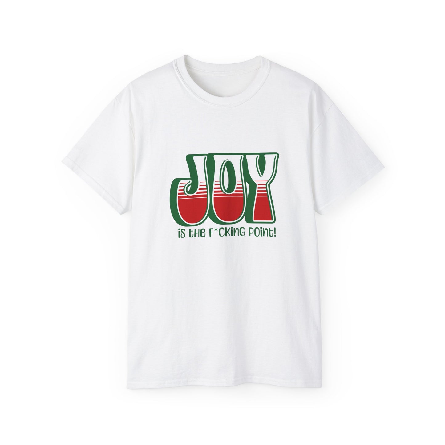 JOY (green holiday)  Unisex Ultra Cotton Tee