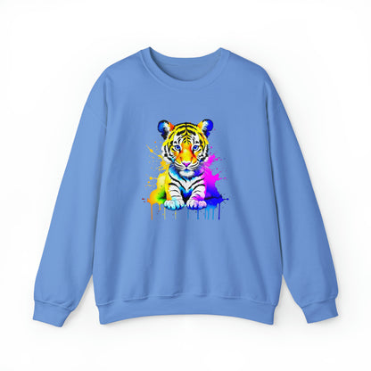 Vibrant Tiger Unisex Sweatshirt