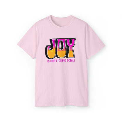 JOY (black pink orange)  Unisex Ultra Cotton Tee