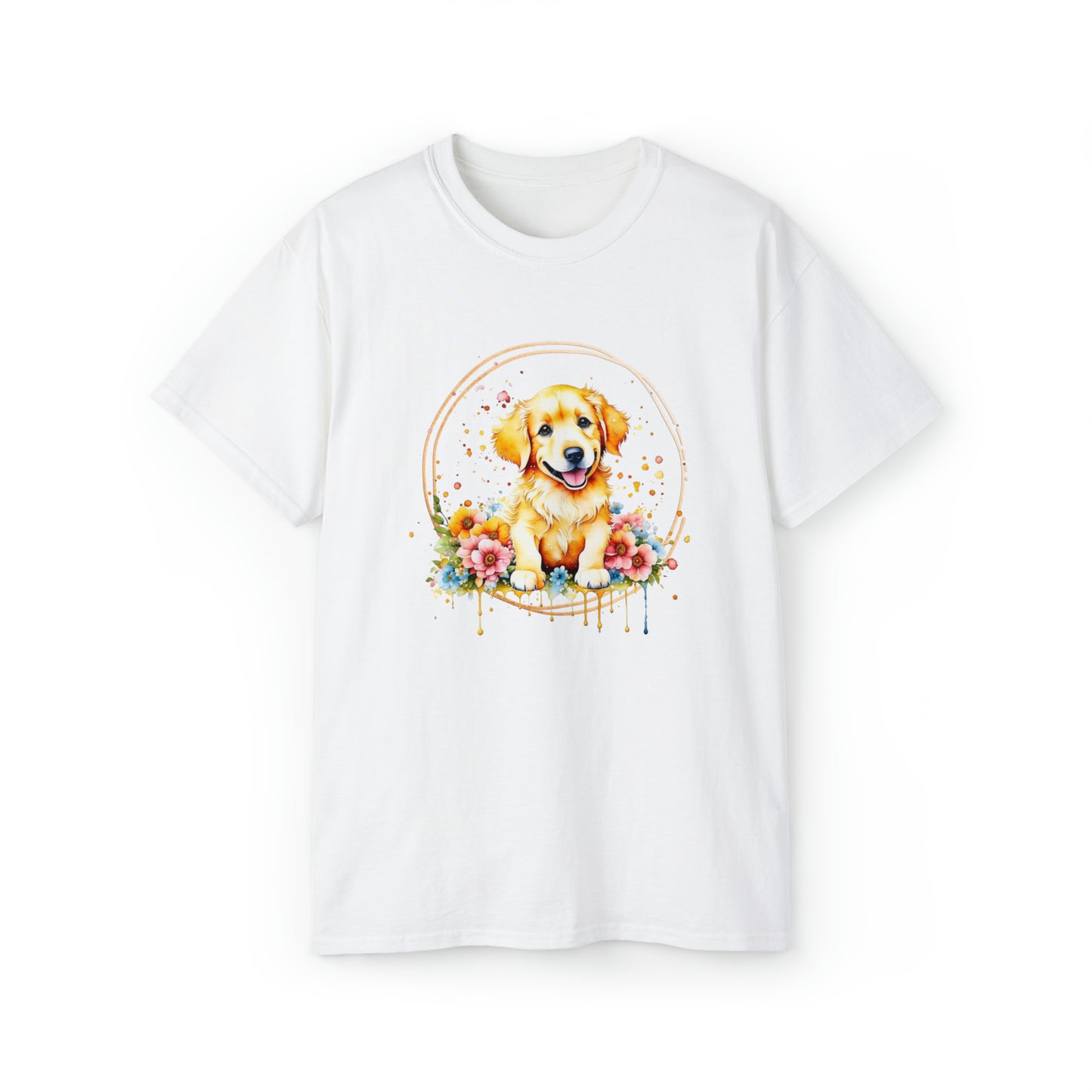 Golden Retriever Unisex Ultra Cotton Tee