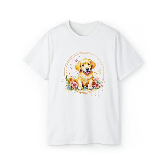 Golden Retriever Unisex Ultra Cotton Tee