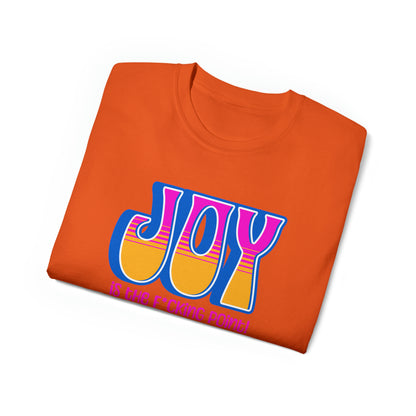 JOY (blue pink orange)  Unisex Ultra Cotton Tee