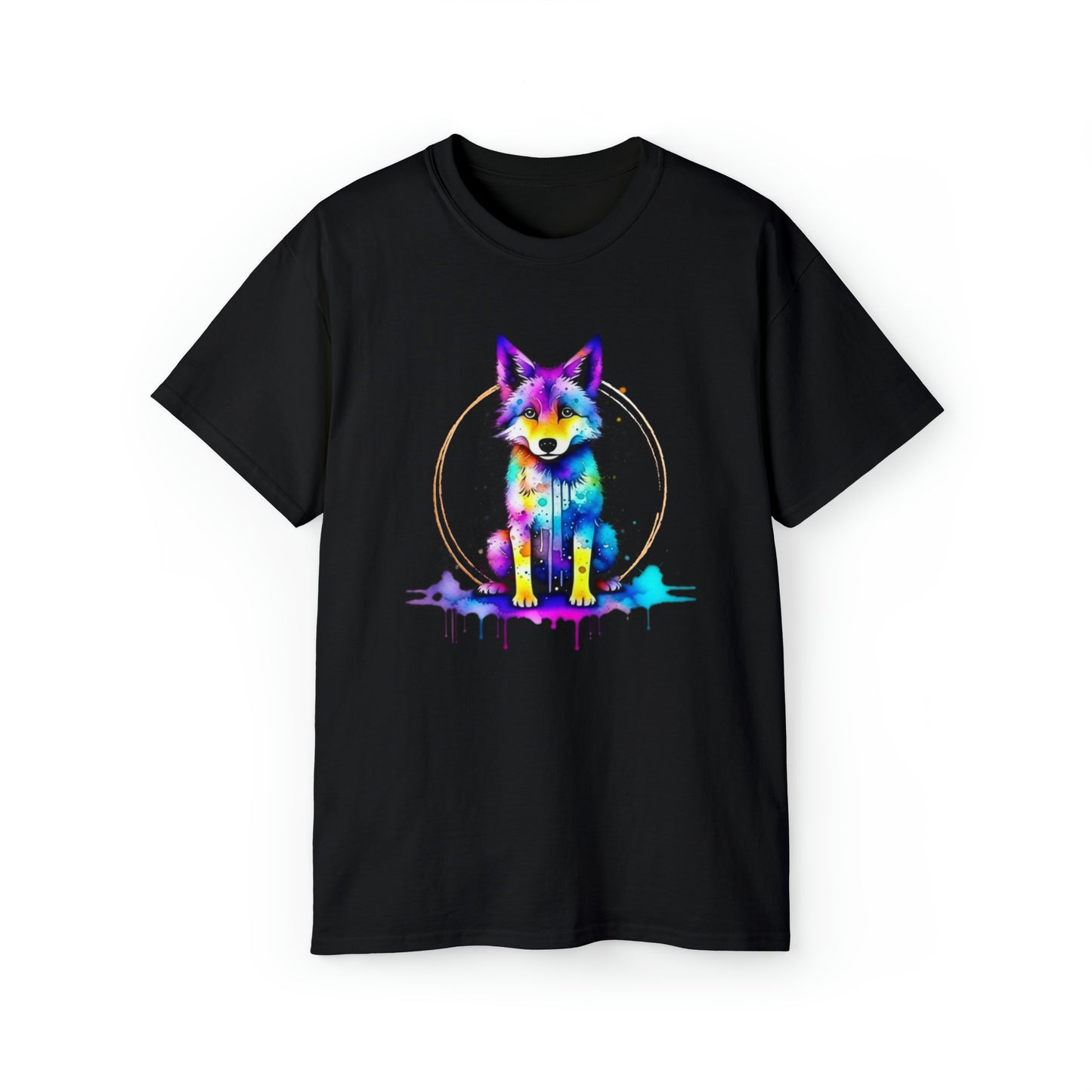 Vibrant Wolf Unisex Ultra Cotton Tee