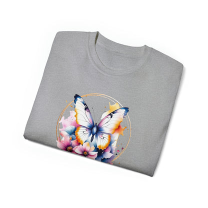 Golden Butterfly Unisex Ultra Cotton Tee