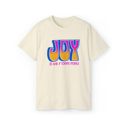 JOY (blue pink orange)  Unisex Ultra Cotton Tee