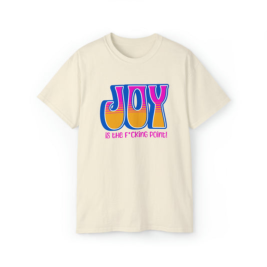 JOY (blue pink orange)  Unisex Ultra Cotton Tee