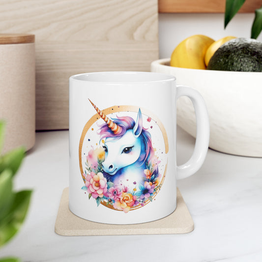 Unicorn Ceramic Mug 11oz