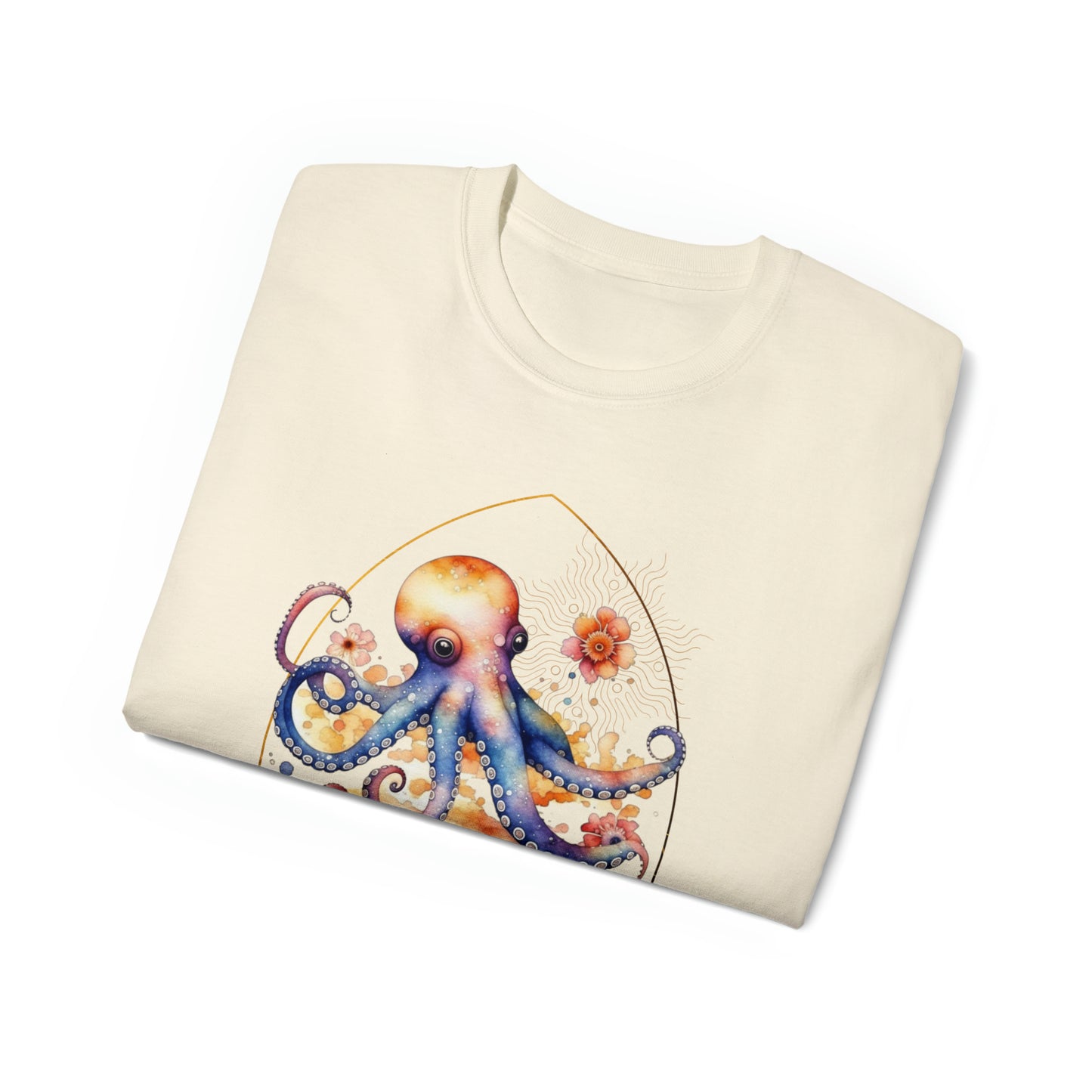 Golden Octopus Unisex Ultra Cotton Tee