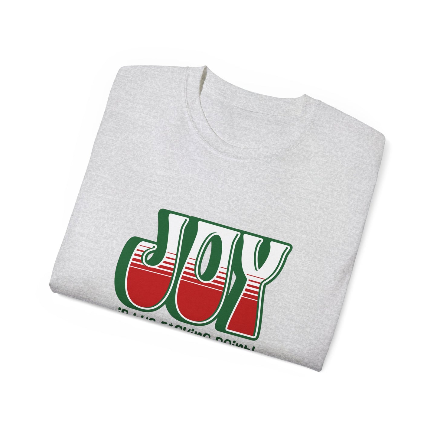 JOY (green holiday)  Unisex Ultra Cotton Tee