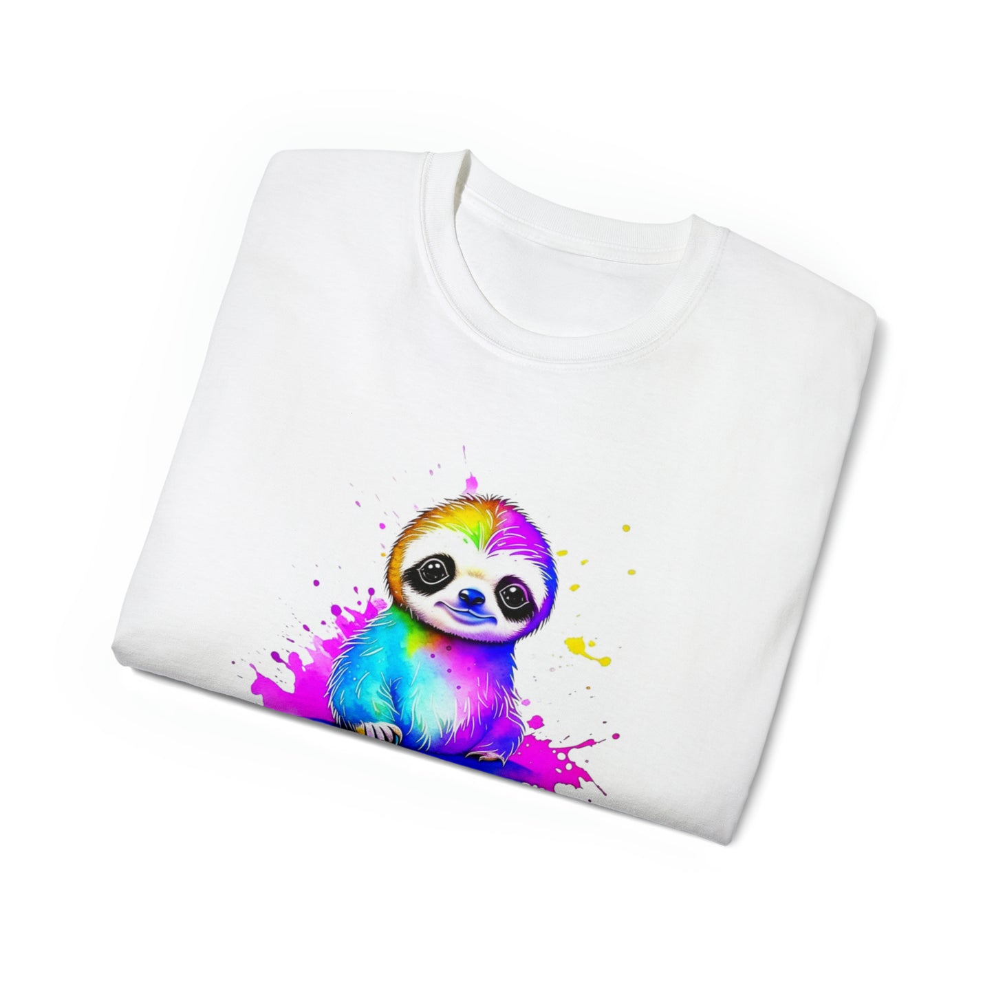 Vibrant Sloth Unisex Ultra Cotton Tee