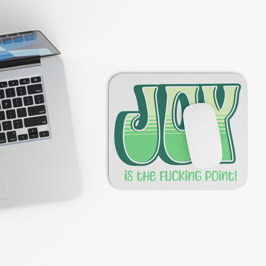 Green Green Yellow Joy Mouse Pad