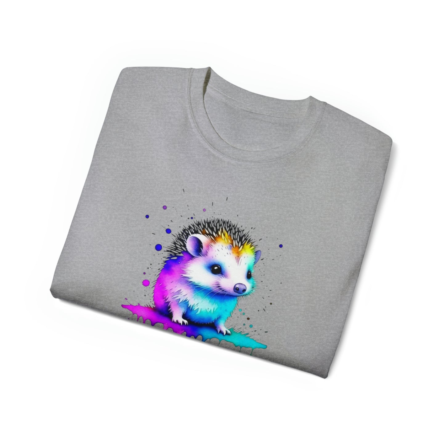 Vibrant Hedgehog Unisex Ultra Cotton Tee