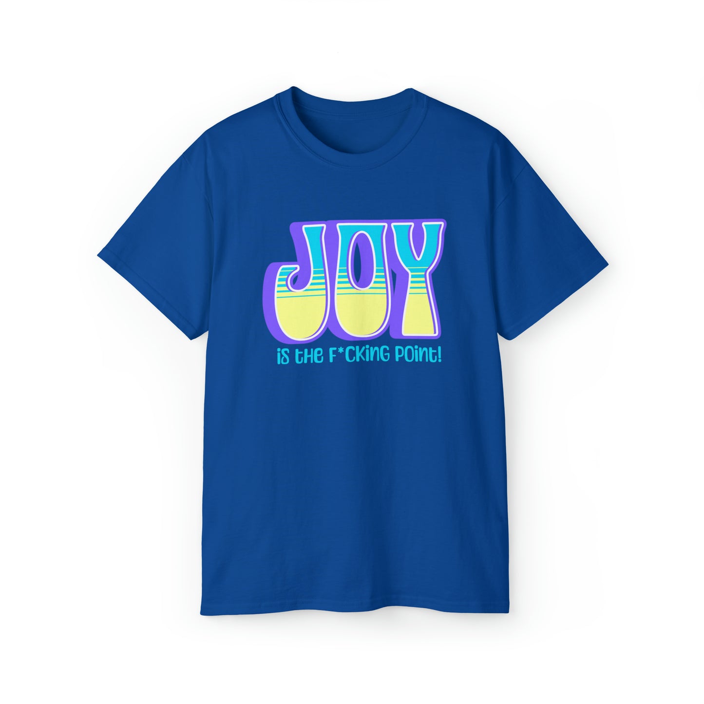 JOY (purple blue yellow)  Unisex Ultra Cotton Tee