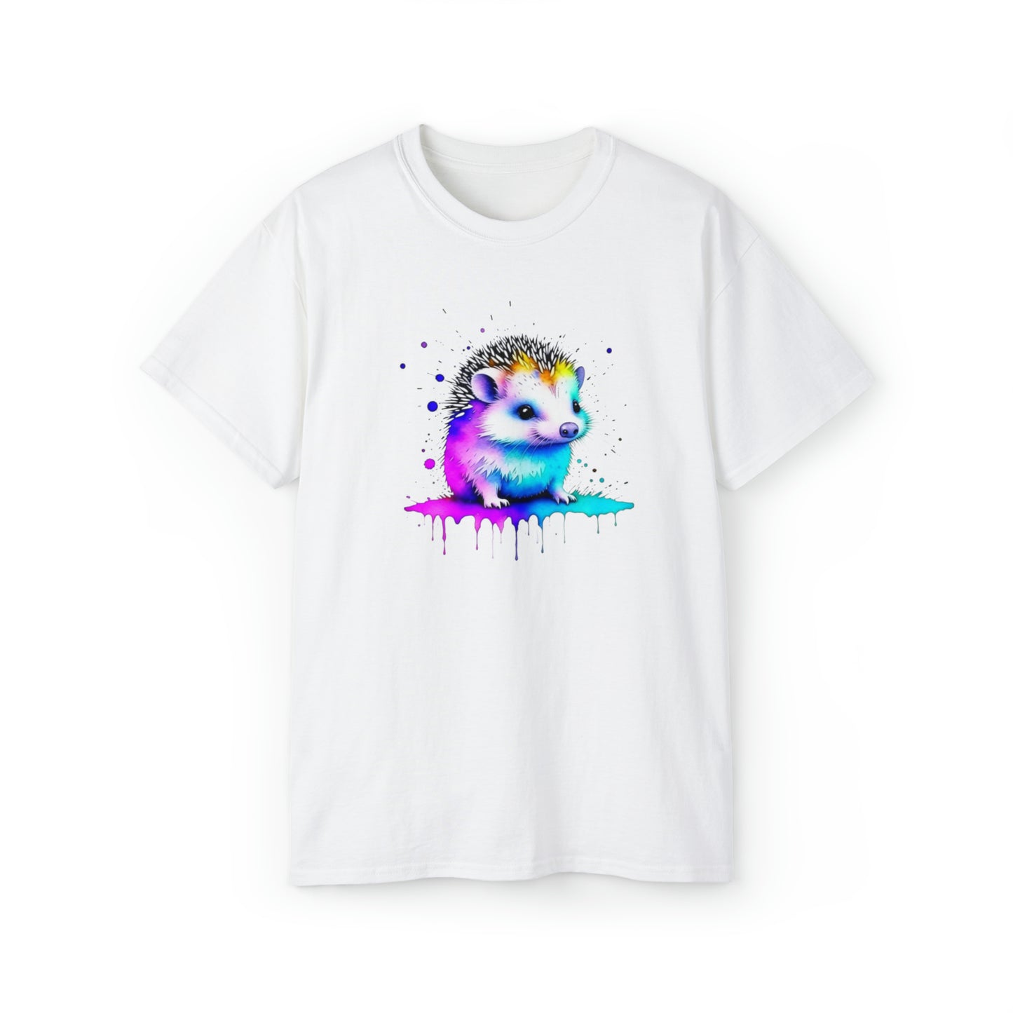 Vibrant Hedgehog Unisex Ultra Cotton Tee