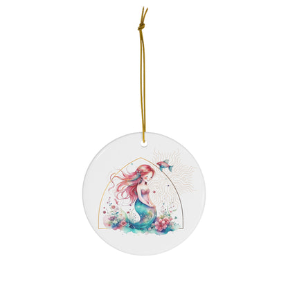 Mermaid Ceramic Ornament