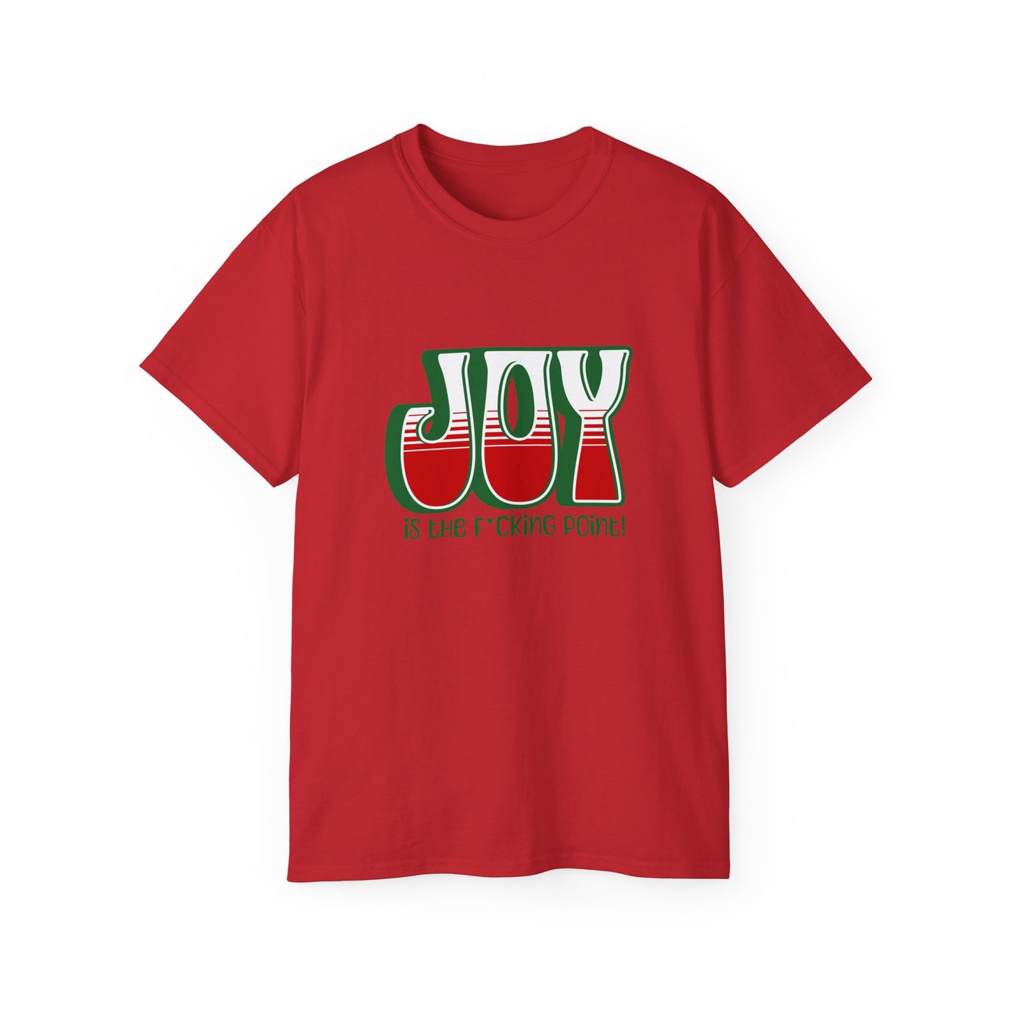 JOY (green holiday)  Unisex Ultra Cotton Tee