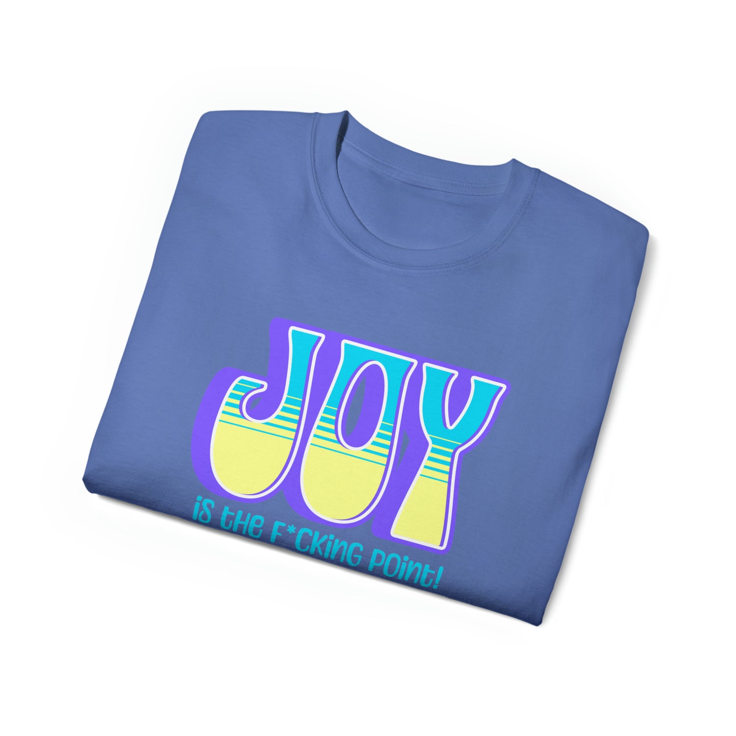 JOY (purple blue yellow)  Unisex Ultra Cotton Tee