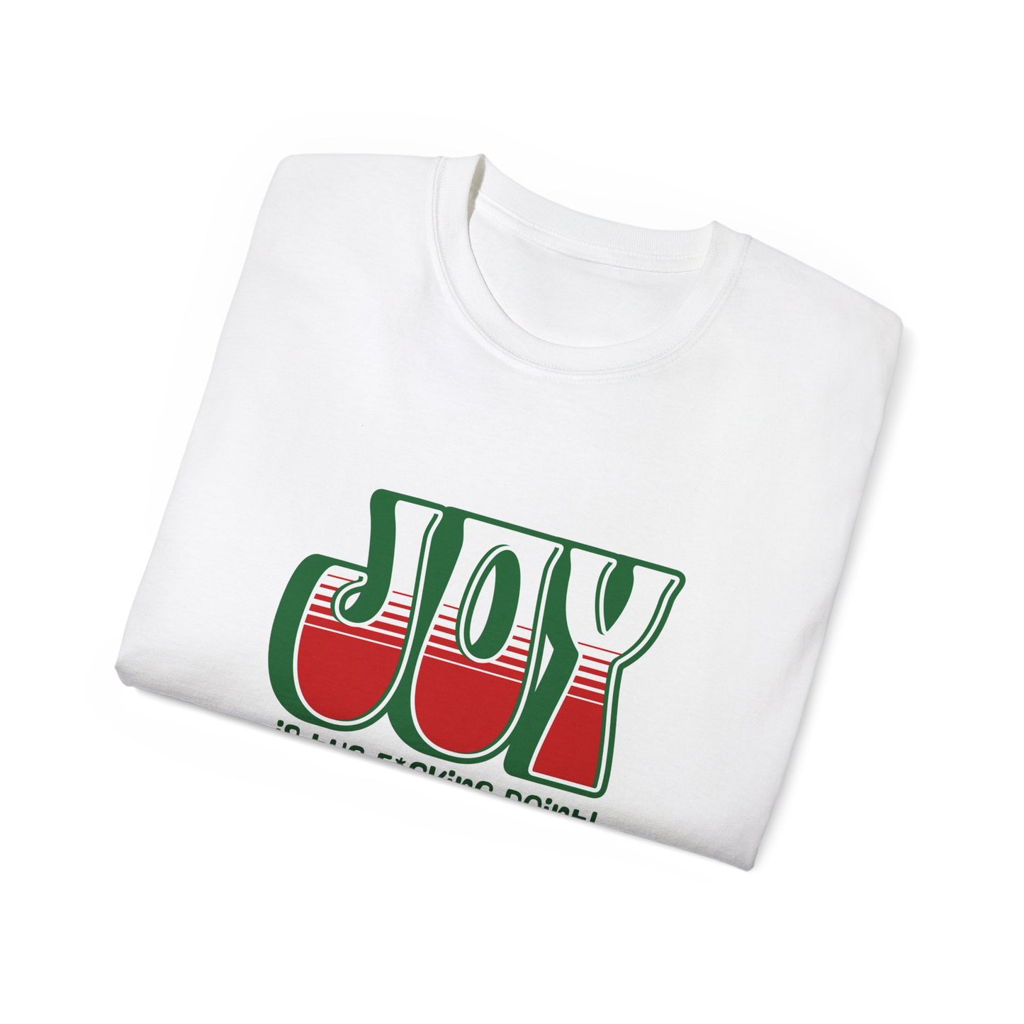 JOY (green holiday)  Unisex Ultra Cotton Tee