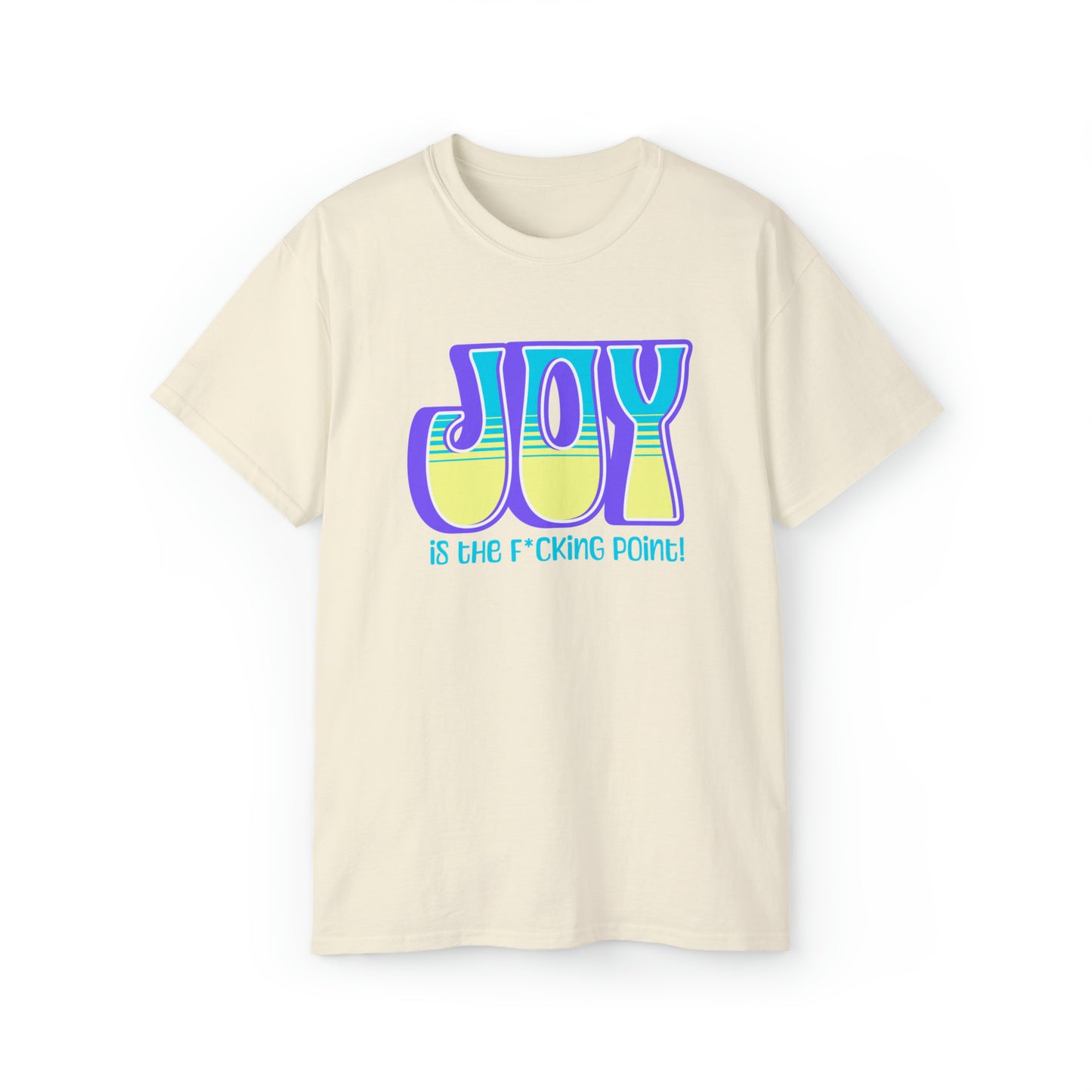 JOY (purple blue yellow)  Unisex Ultra Cotton Tee