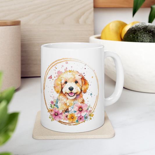 Golden Doodle Ceramic Mug 11oz
