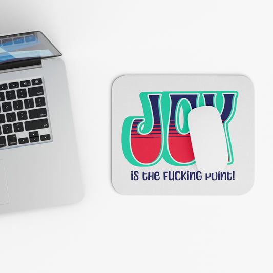 Teal Blue Red Joy Mouse Pad