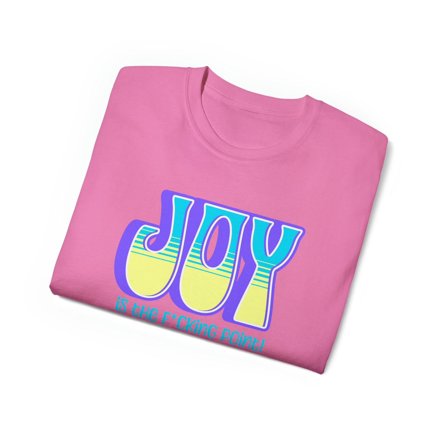 JOY (purple blue yellow)  Unisex Ultra Cotton Tee