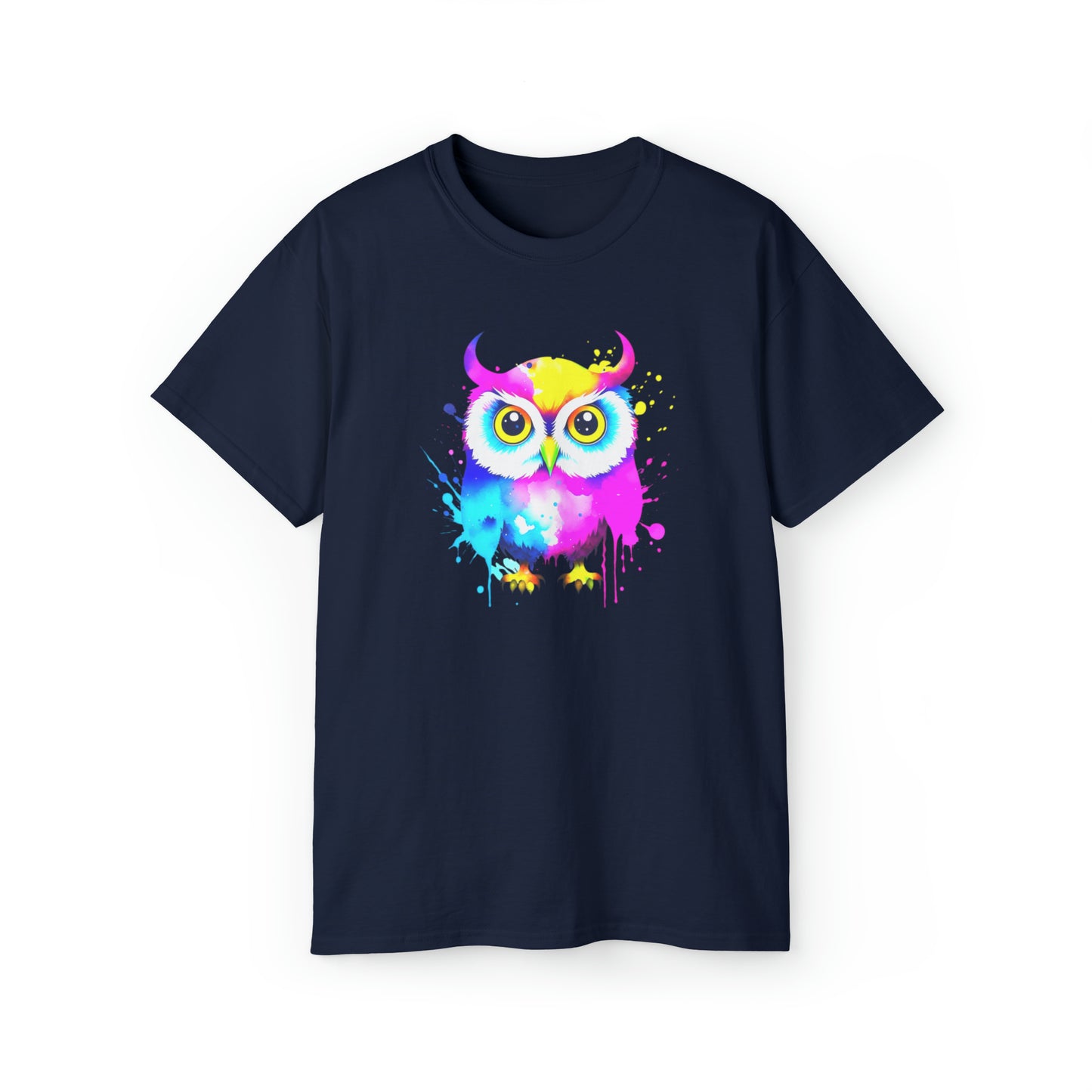 Vibrant Owl Unisex Ultra Cotton Tee