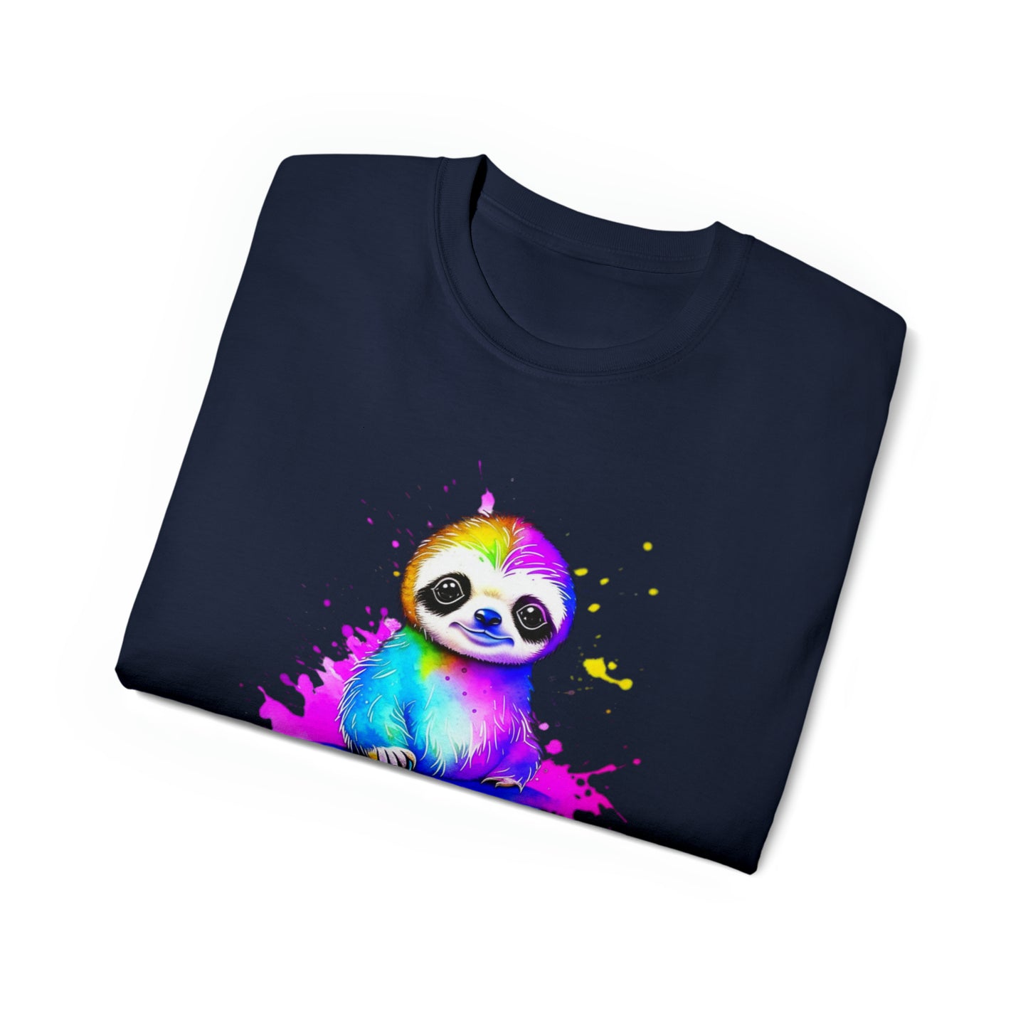 Vibrant Sloth Unisex Ultra Cotton Tee