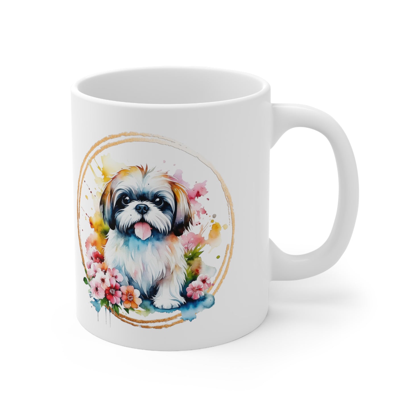 Golden Shih Tzu  Ceramic Mug 11oz