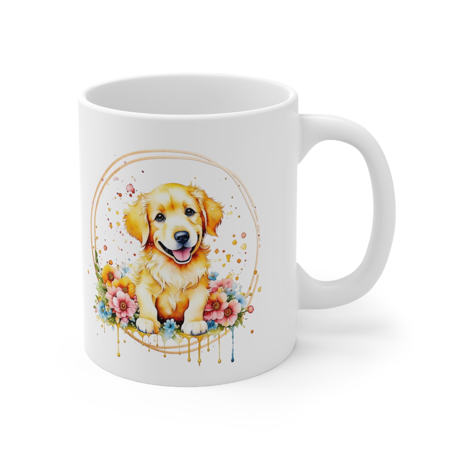 Golden Retriever Ceramic Mug 11oz