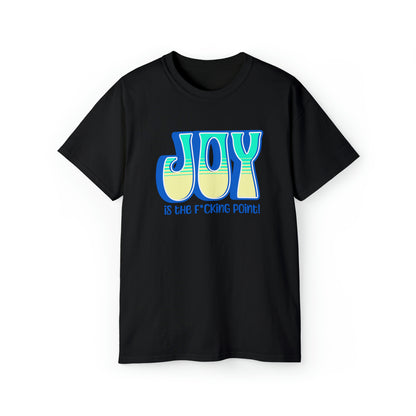 JOY (blue teal yellow)  Unisex Ultra Cotton Tee