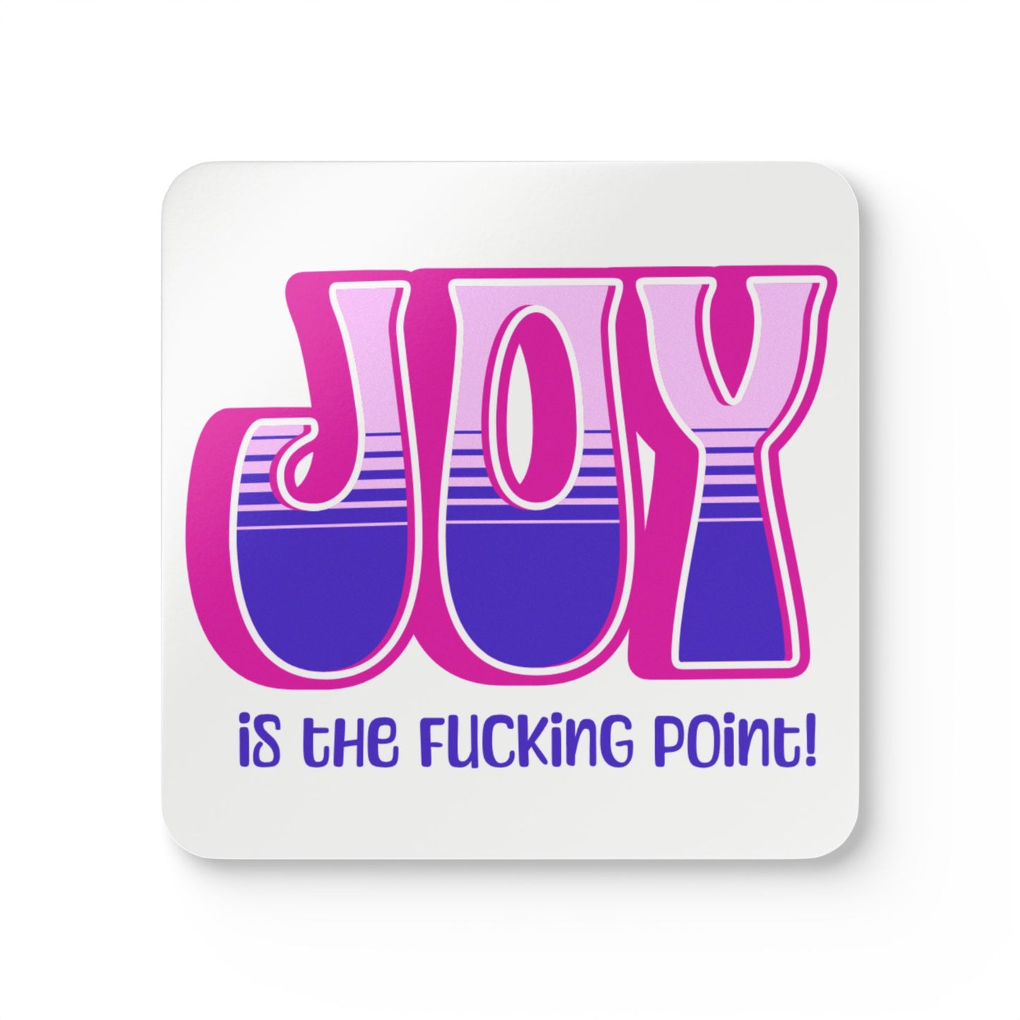 Pink Pink Purple Joy Coaster Set