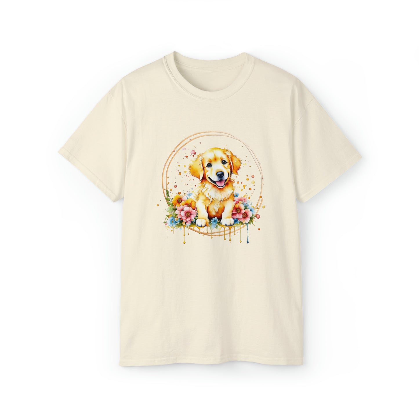 Golden Retriever Unisex Ultra Cotton Tee