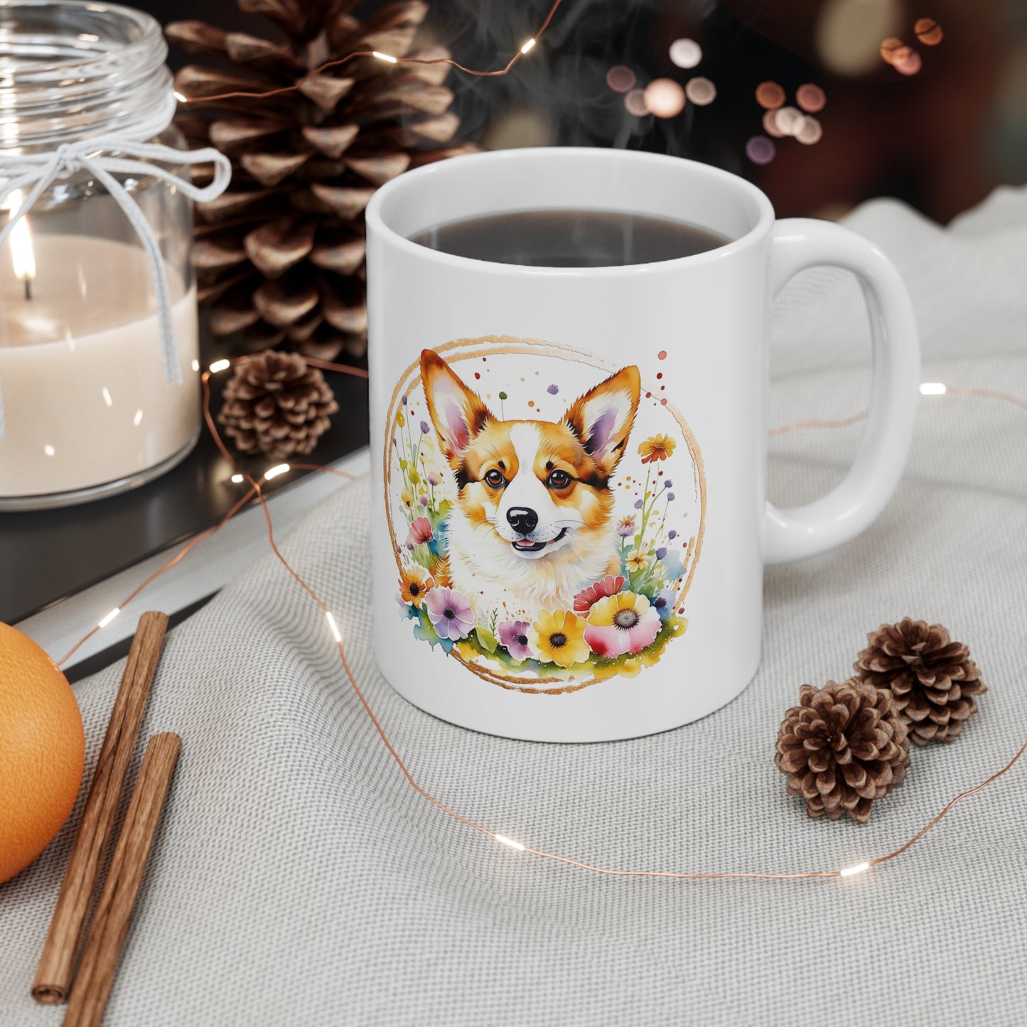 Corgi Ceramic Mug 11oz