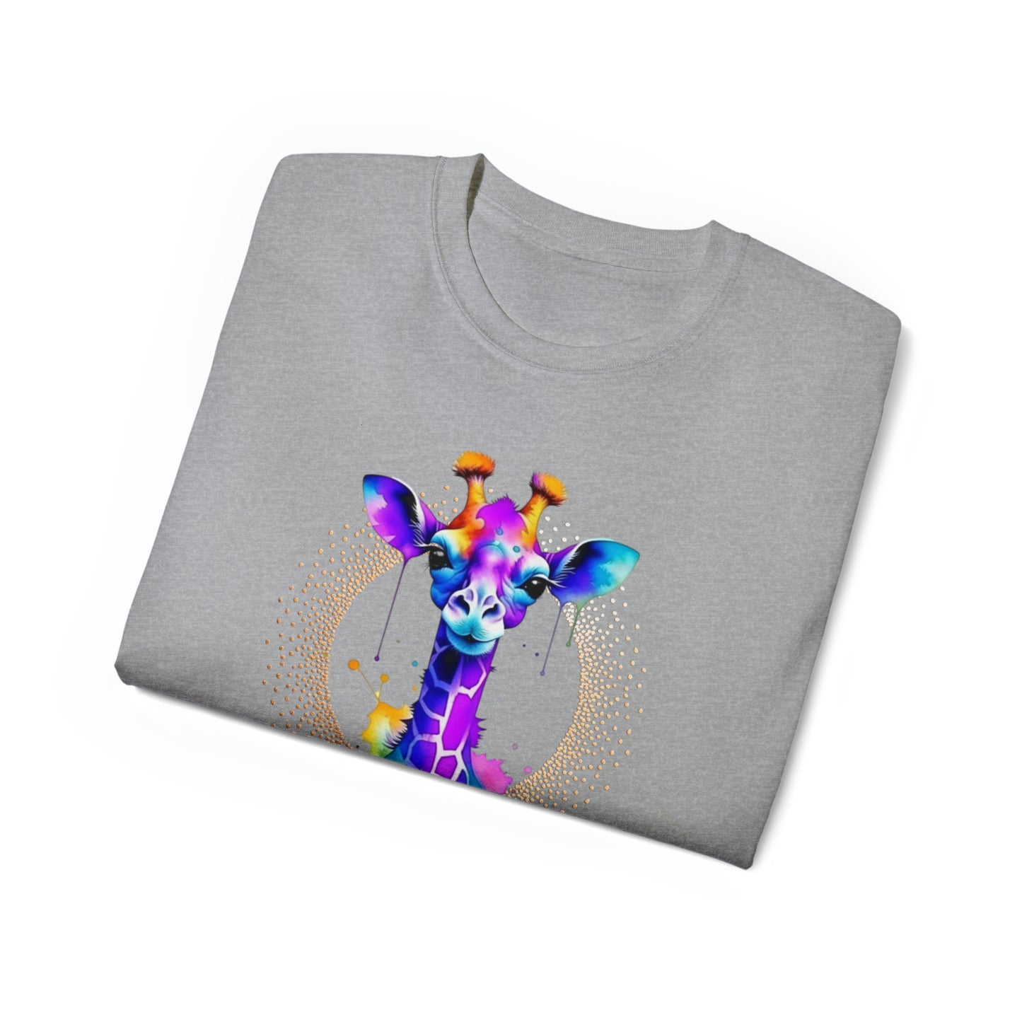 Vibrant Giraffe Unisex Ultra Cotton Tee