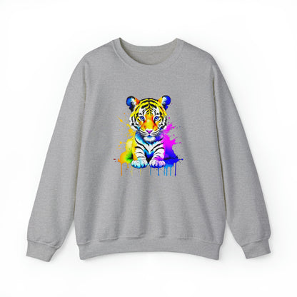 Vibrant Tiger Unisex Sweatshirt