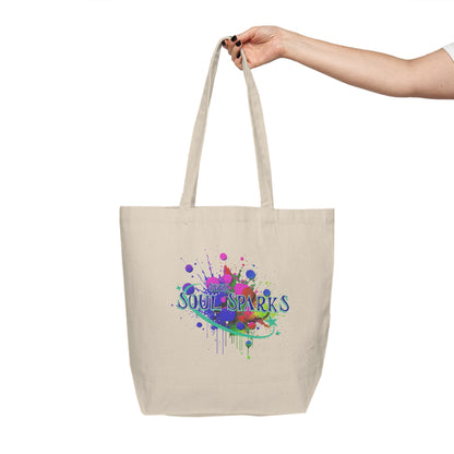 Seek Soul Sparks Canvas Shopping Bag