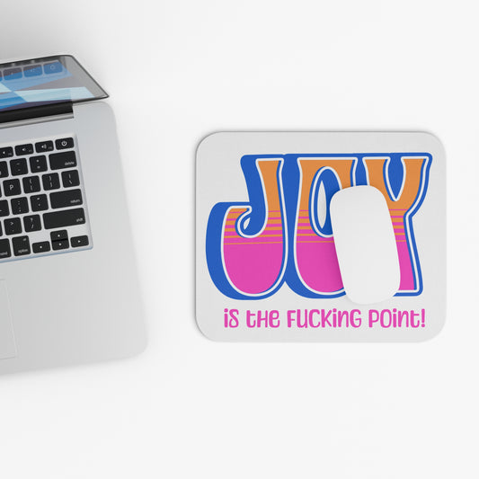 Blue Pink Orange Joy Mouse Pad