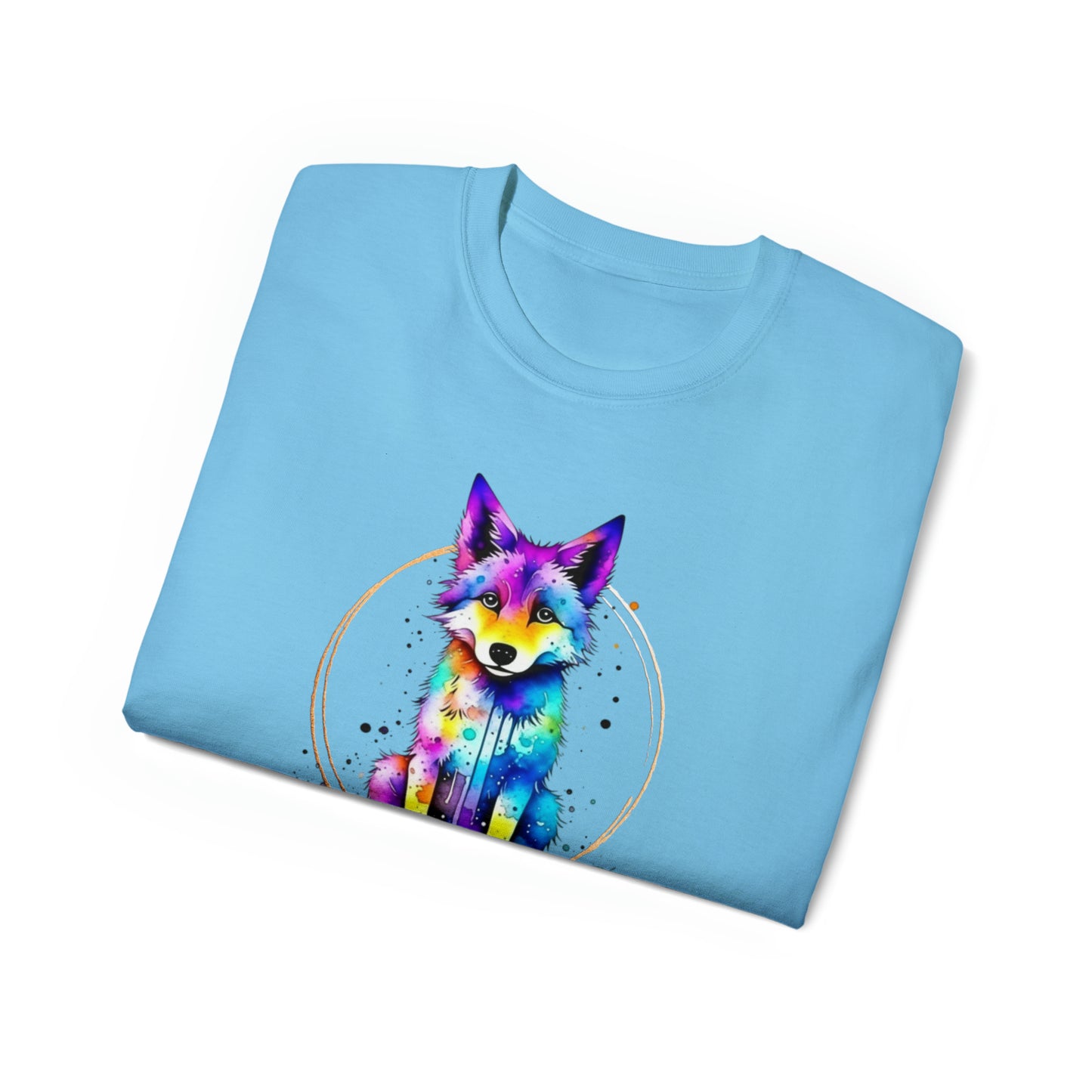 Vibrant Wolf Unisex Ultra Cotton Tee