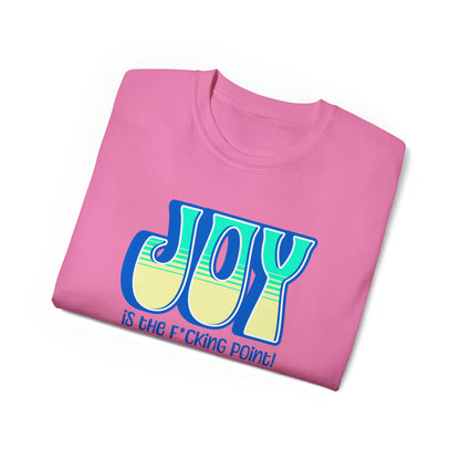 JOY (blue teal yellow)  Unisex Ultra Cotton Tee