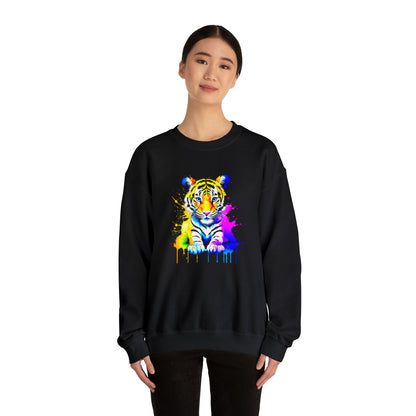 Vibrant Tiger Unisex Sweatshirt