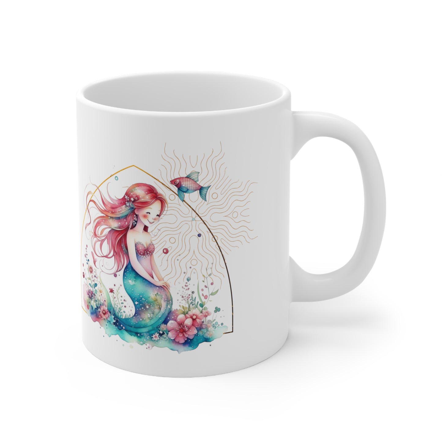 Mermaid Ceramic Mug 11oz