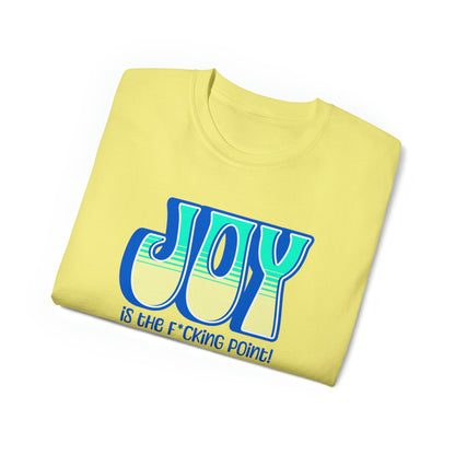 JOY (blue teal yellow)  Unisex Ultra Cotton Tee